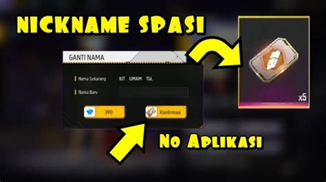 nick ff bagus langsung sinkron dan Deal terbaik Sesi main laris terbaik image 1