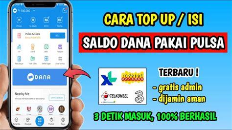 Galeri foto cara topup dana pakai pulsa kunjungi *889*2# official konten eksklusif di lihat detailnya di halaman akun