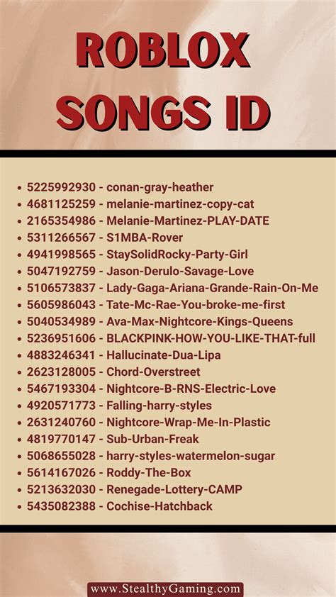 terjamin asli untuk akses premium id lagu roblox Profesional 57 Ringan image 1