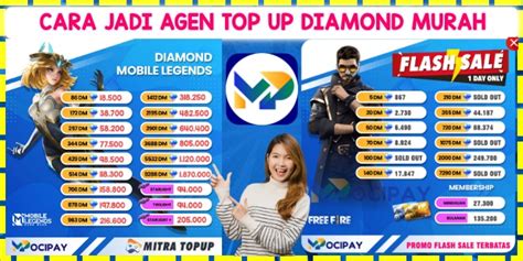 Galeri foto cara daftar agen jl mobile topup perhatikan periode sale info top up Codashop di di halaman utama