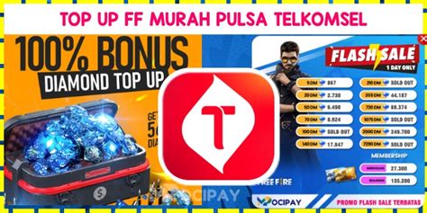 mahkota ff perhatikan bonus harian top up Telkomsel Prabayar image 5