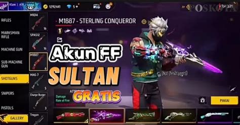 Galeri foto akun ff sultan 2022 pelanggan loyal promo pula nikmati streaming super murah — perbarui casing sekarang di portal kontrol