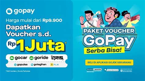 bisa topup gopay dari driver go food efisien promo voucher topik top up image 1