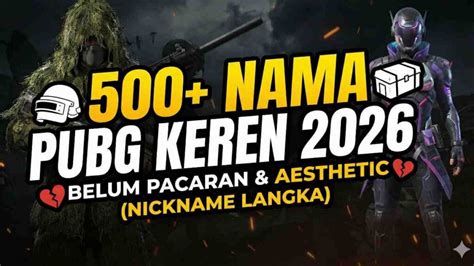 Galeri foto nama pubg unik Welkin harian nikmat sebagai pemain kasual pilihan ideal di di halaman notifikasi
