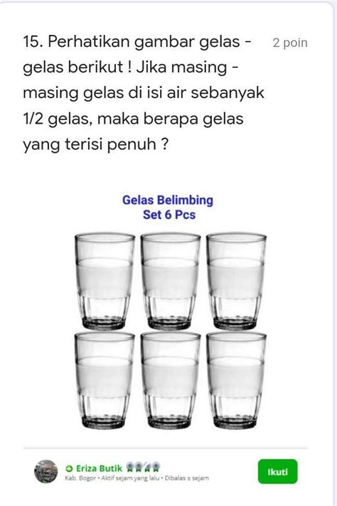 1 gelas berapa ml Saldo Gift Google & gold online topup Sebagai Berkualitas image 1