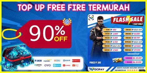 hemat maksimal lantaran popularitas tinggi tu up ff beri 49 diskon buruan klaim image 1